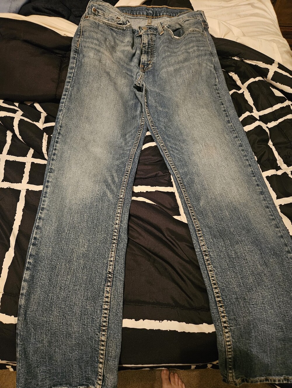 Denizen by Levi's 231 Athletic Fit Jeans Men's 32x32 Medium Wash Stretch Denim